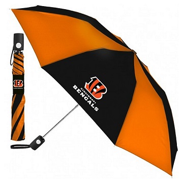 UMBRELLA Folding 42'' - NFL Cincinnati Bengals