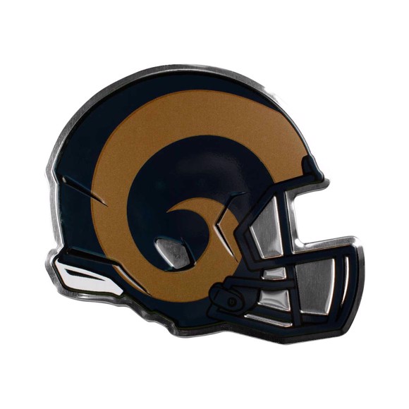 NFL - Los Angeles Rams Embossed HELMET Emblem - Rams