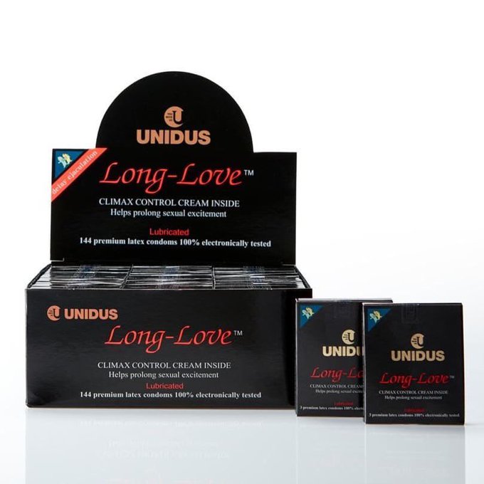 Unidus Long Love CONDOM Bk - Unidus Long Love CONDOMS