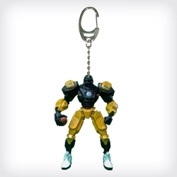 3'' FOX Robot 3 in 1 Posable Key Chain ACTION FIGURE - NFL Pittsbu