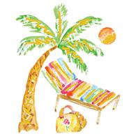 Wholesale T-shirts Humor & Novelties:''PALM TREE & CHAIR''