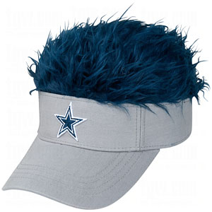 Flair Hair Visor Hat Cap Adjustable - NFL DALLAS COWBOYS