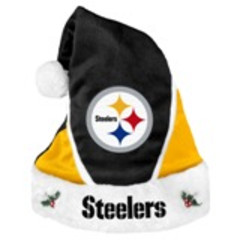 Santa Hat with Team Logo - NFL Pittsburgh STEELERS