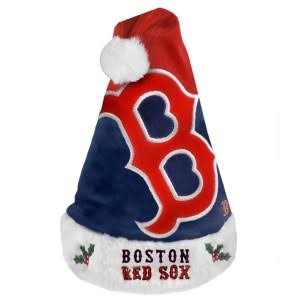 Santa Hat with Team Logo - MLB Boston RED SOX
