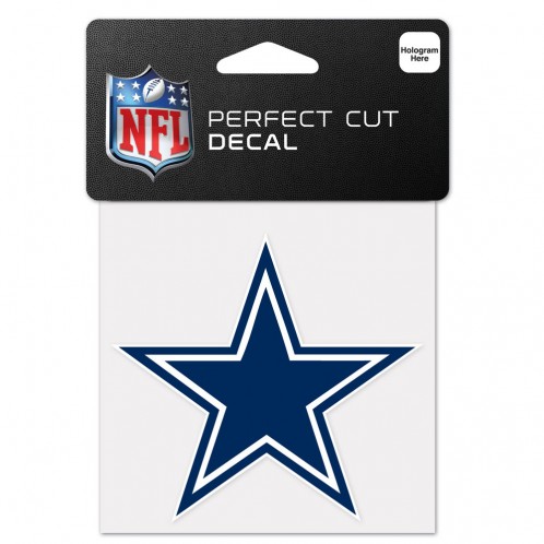 Decal 4 inch x 4 inch Logo Decal - NFL DALLAS COWBOYS
