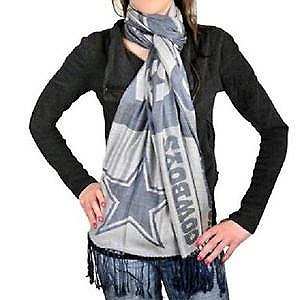 Team Pashmina Fashion Scarf DALLAS COWBOYS NFL