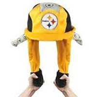 Hat Pump Action Mascot DANGLE Hats - Pittsburgh Steelers NFL