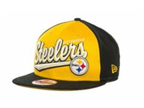 Team Logo Snapback Hats - Pittsburgh STEELERS NFL