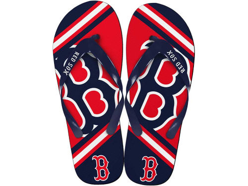 Flip Flop Slipper Unisex Big Logo - Boston RED SOX MLB