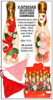 VALENTINE Panty Rose Champagne