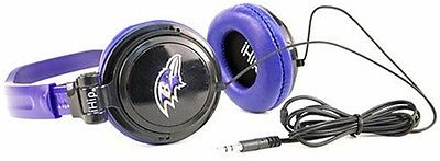 Baltimore Ravens NFL Ihip Extra Point HEADPHONES Ipod Iphone MP3