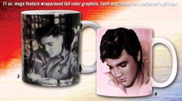 License Products ELVIS Cramic Coffee Mug