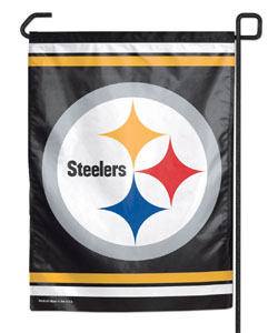 Garden Flag - NFL Pittsburgh STEELERS 12'' x 16''