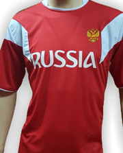 Polyester SOCCER Shirt - Russia