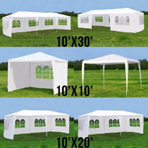 10'x10'/ 10'x 20'/ 10' x 30' Outdoor Marquee TENT Canopy