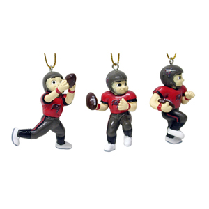 Mini sports FIGURINE Ornaments 3-Packs Set - NFL Tampa Bay Buccan