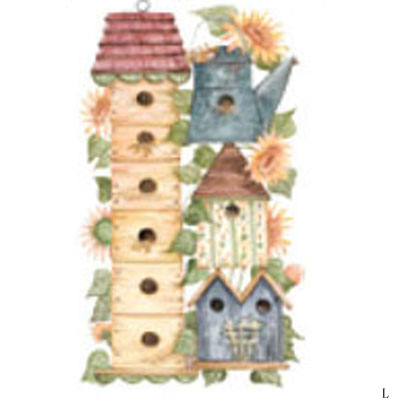 Apparel T-Shirts Country Printed: ''High Rise BIRDHOUSEs''
