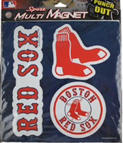 License Products 12'' Magnets - MLB Boston RED SOX