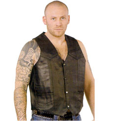 Men's plain VEST with two inside & two outside pockets
