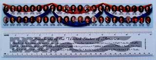 RULER - Obama and US Presidents. Sale by Dozen.