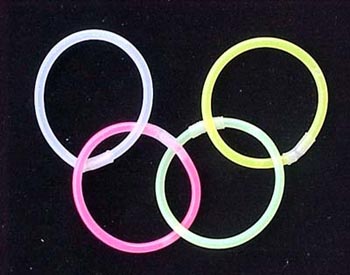 8'' Light GLOW in Dark STICKs/Bracelet