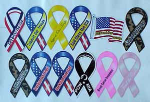 Ribbon CAR Magnets Assorted Styles.