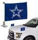 Dallas Cowboys NFL Ambassador Auto FLAG Pair