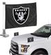 Las Vegas Raiders NFL Ambassador Auto FLAG Pair