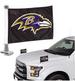 Baltimore Ravens NFL Ambassador Auto FLAG or Hood & Trunk Gameday