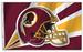 3' x 5' FLAG Helmet - NFL Washington Redskins
