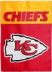 2-sided Home FLAG 13'' x 18'' - NFL Kansas City Chiefs