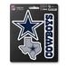 DECALs 3-Pk Set - NFL Dallas Cowboys