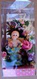 Angel Figure with FLOWERS.in PVC Box