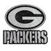 Bling Emblem Adhesive DECAL w/ Silver Rhinestone - NFL Packers