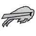 Bling Emblem Adhesive DECAL with Silver Rhinestone - NFL Bills