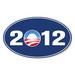 Bumper/ Window STICKERS - 2012 Presidential Election: Obama 2012