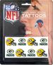 8-PC Peel and Stick TATTOOS SET - NFL Green Bay Packers
