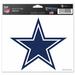 Multi-Use Colored DECAL 5'' x 6''- Dallas Cowboys