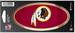 Washington Redskins NFL - Chrome DECAL 3'' x 7''