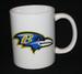 11 oz. Logo White Ceramic COFFEE Mug / Cup - NFL Baltimore Ravens