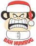 Apparel T-shirts HOLIDAYs Christmas Day Printed:''Bah Humbug''