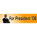 Bumper STICKERS - Presidential: ''Obama For President.''