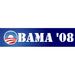 Bumper STICKERS -  Presidential: ''Obama For President''