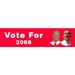 Bumper STICKERS -  Presidential Election: ''Vote For 2008''