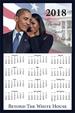 POSTER Calendar 2018 - Barack Obama and Michelle Obama.
