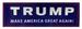 Bumper STICKER 5 - Donald Trump 2020 Keep America Great