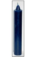 CANDLE -Jumbo Pillar - Blue