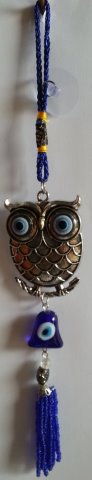 Turkey scaly car home decoration owl PENDANT good luck eye