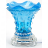 Glass Crystal OIL BURNER and a Night Light Blue