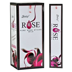 Balaji Rose INCENSE 12 BOX ,15 g